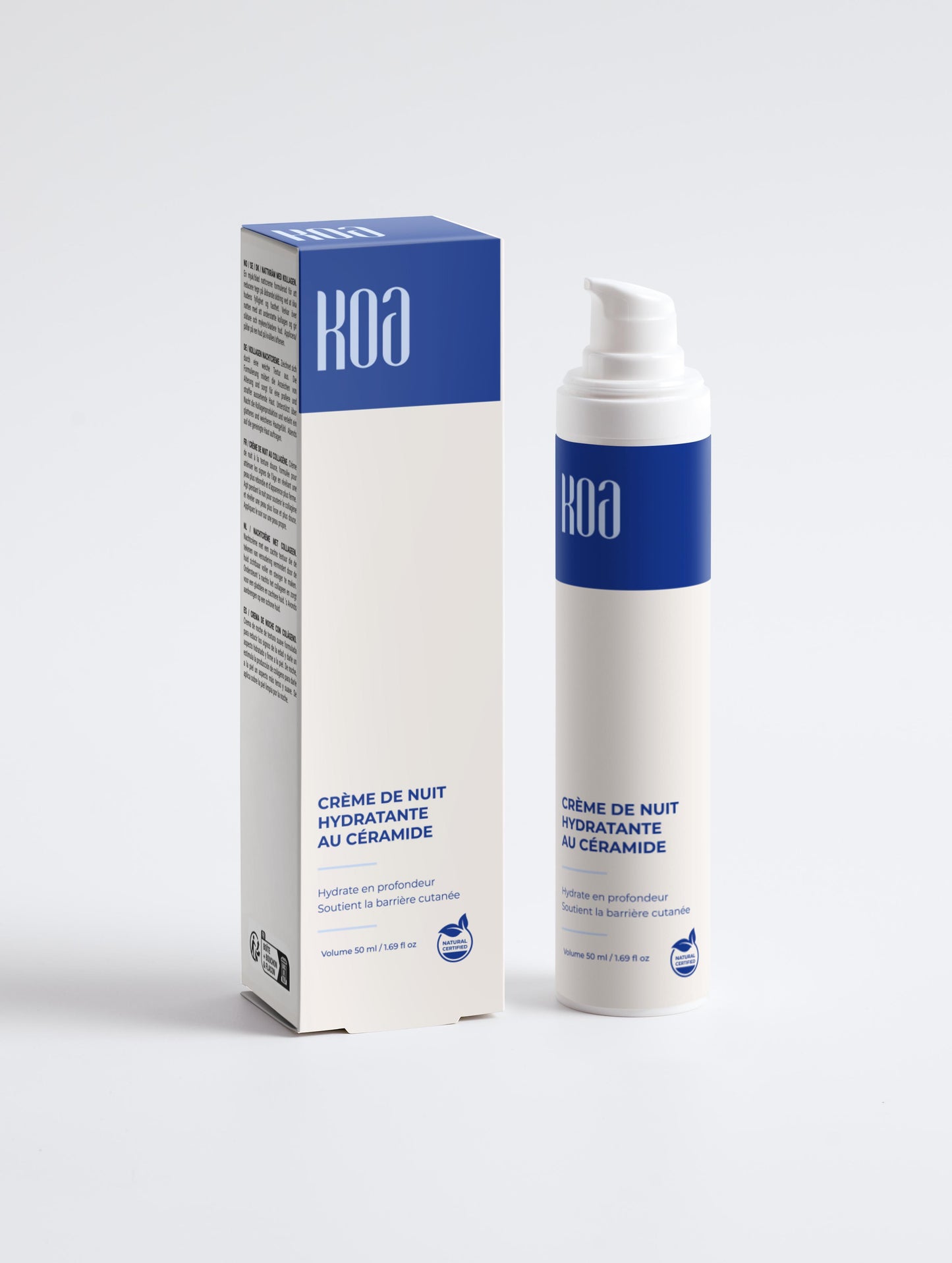 Crème de Nuit Hydratante au Céramide