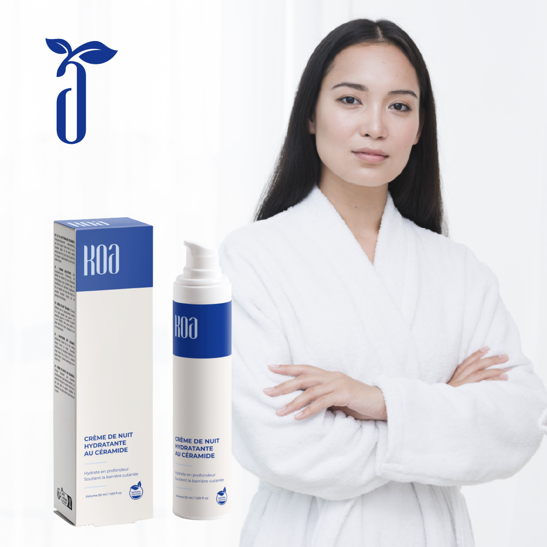 Crème de Nuit Hydratante au Céramide