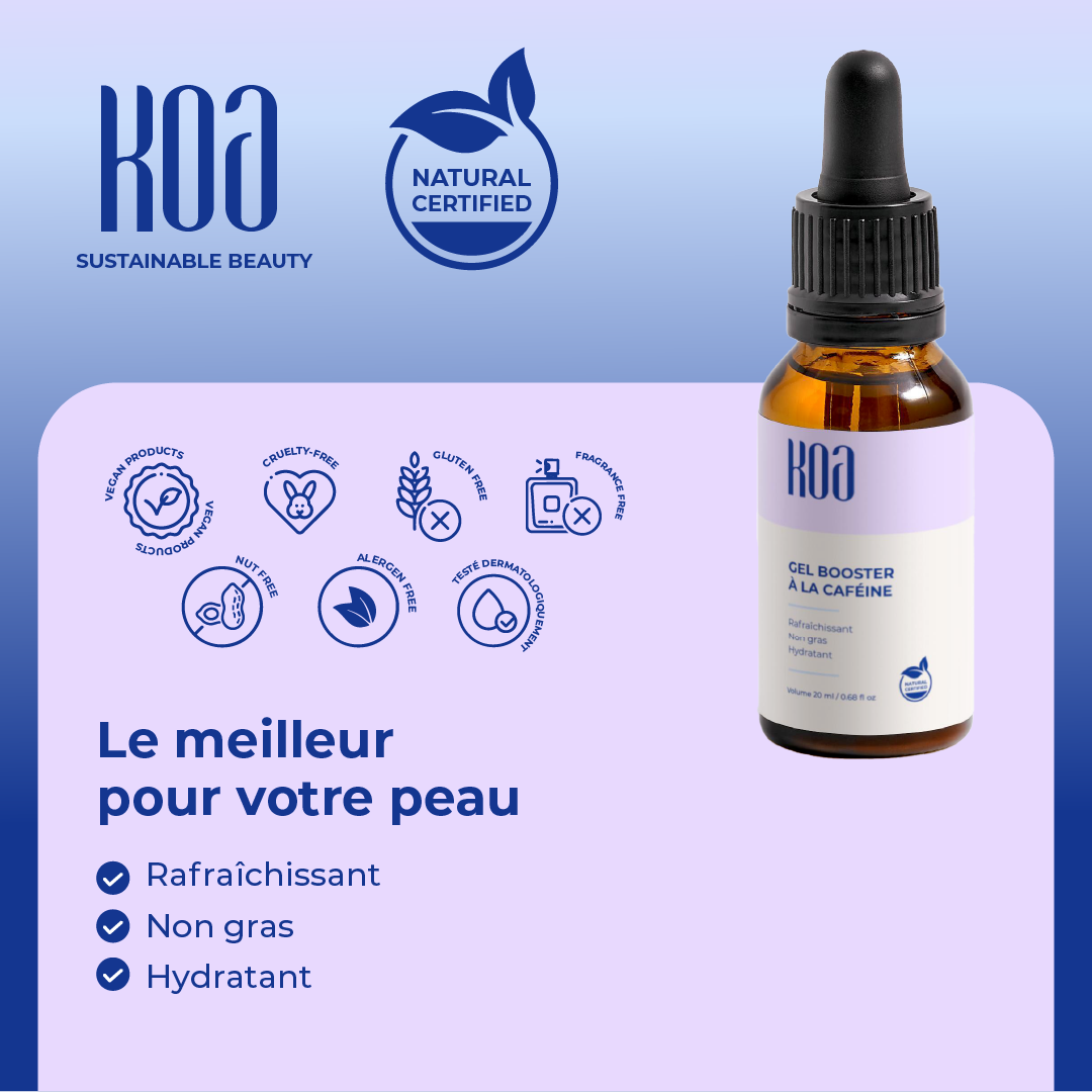 Gel Booster à la Caféine